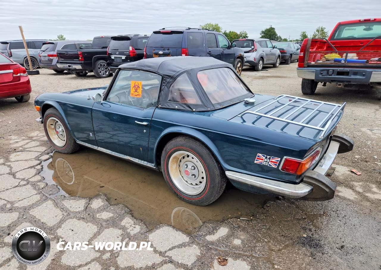 1974 Triumph Car Tr6 VIN:CF207650 - 2