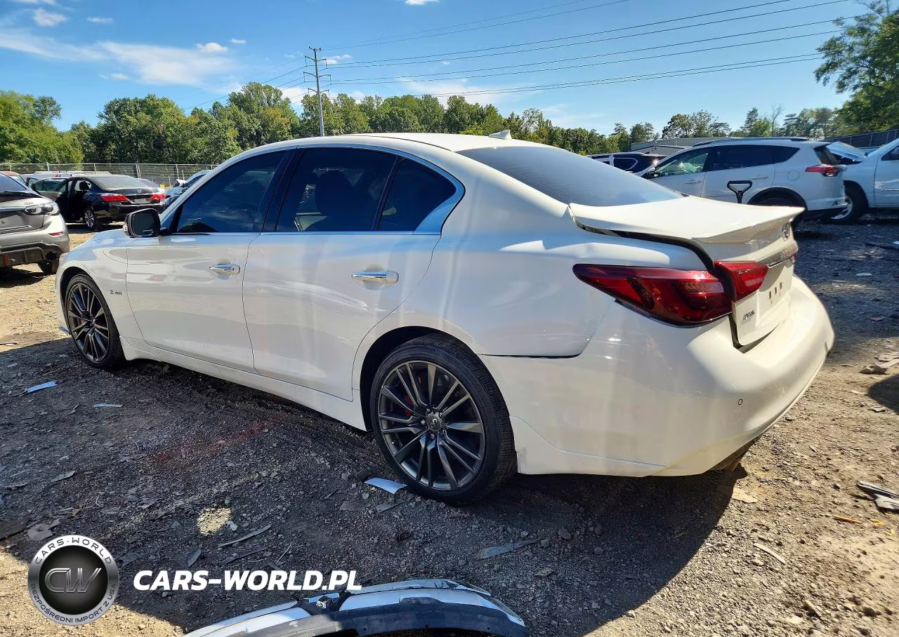 2018 Infiniti Q50 Red Sport 400 VIN:JN1FV7AR6JM481547 - 2