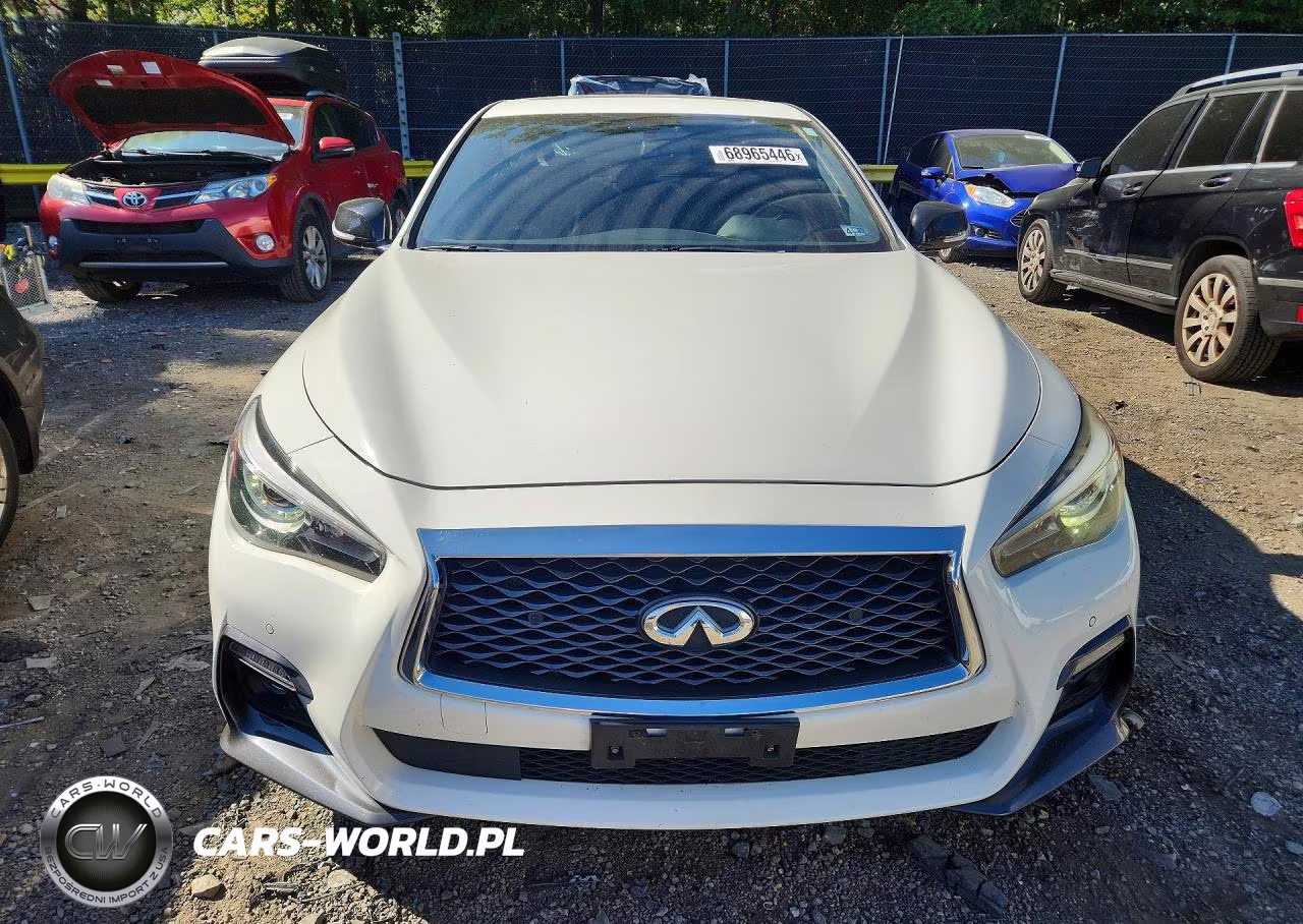 2018 Infiniti Q50 Red Sport 400 VIN:JN1FV7AR6JM481547 - 5