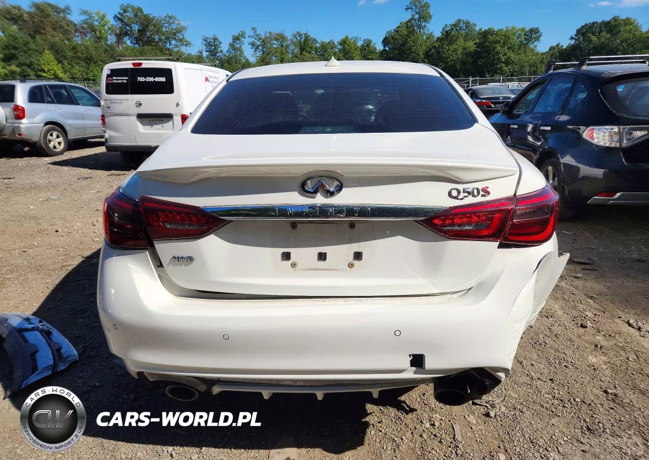 2018 Infiniti Q50 Red Sport 400 VIN:JN1FV7AR6JM481547 - 6