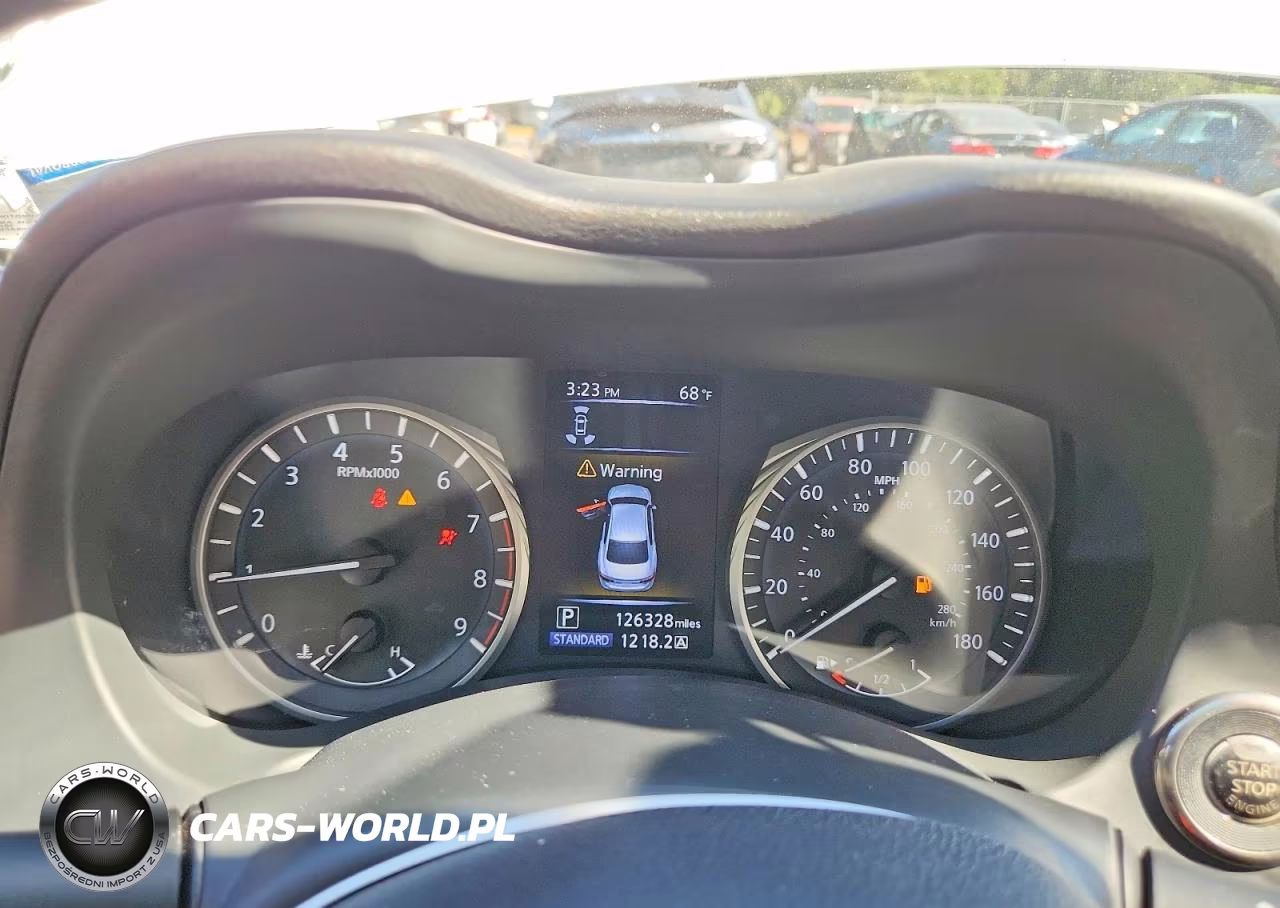 2018 Infiniti Q50 Red Sport 400 VIN:JN1FV7AR6JM481547 - 9