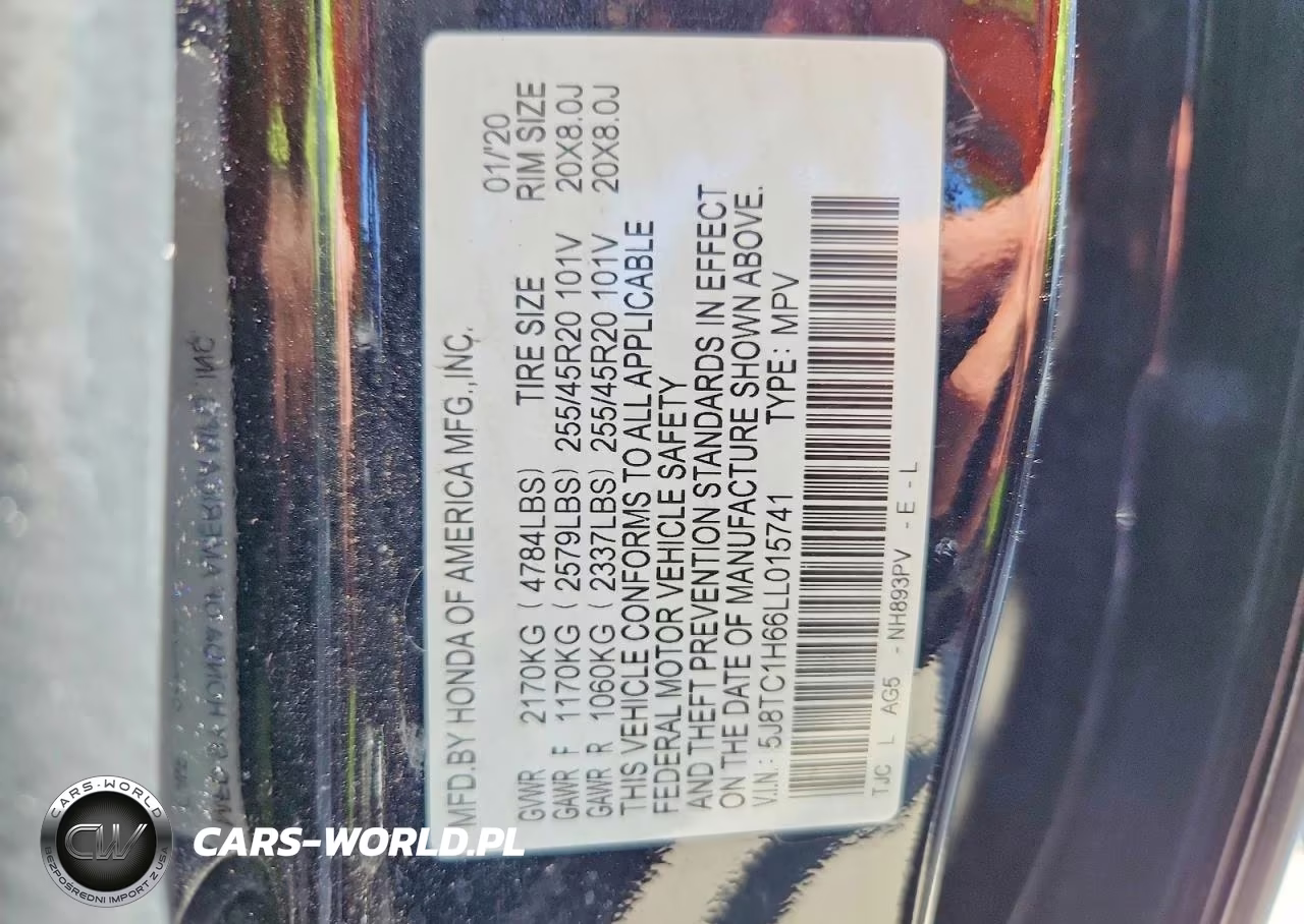 2020 Acura Rdx A-Spec VIN:5J8TC1H66LL015741 - 13