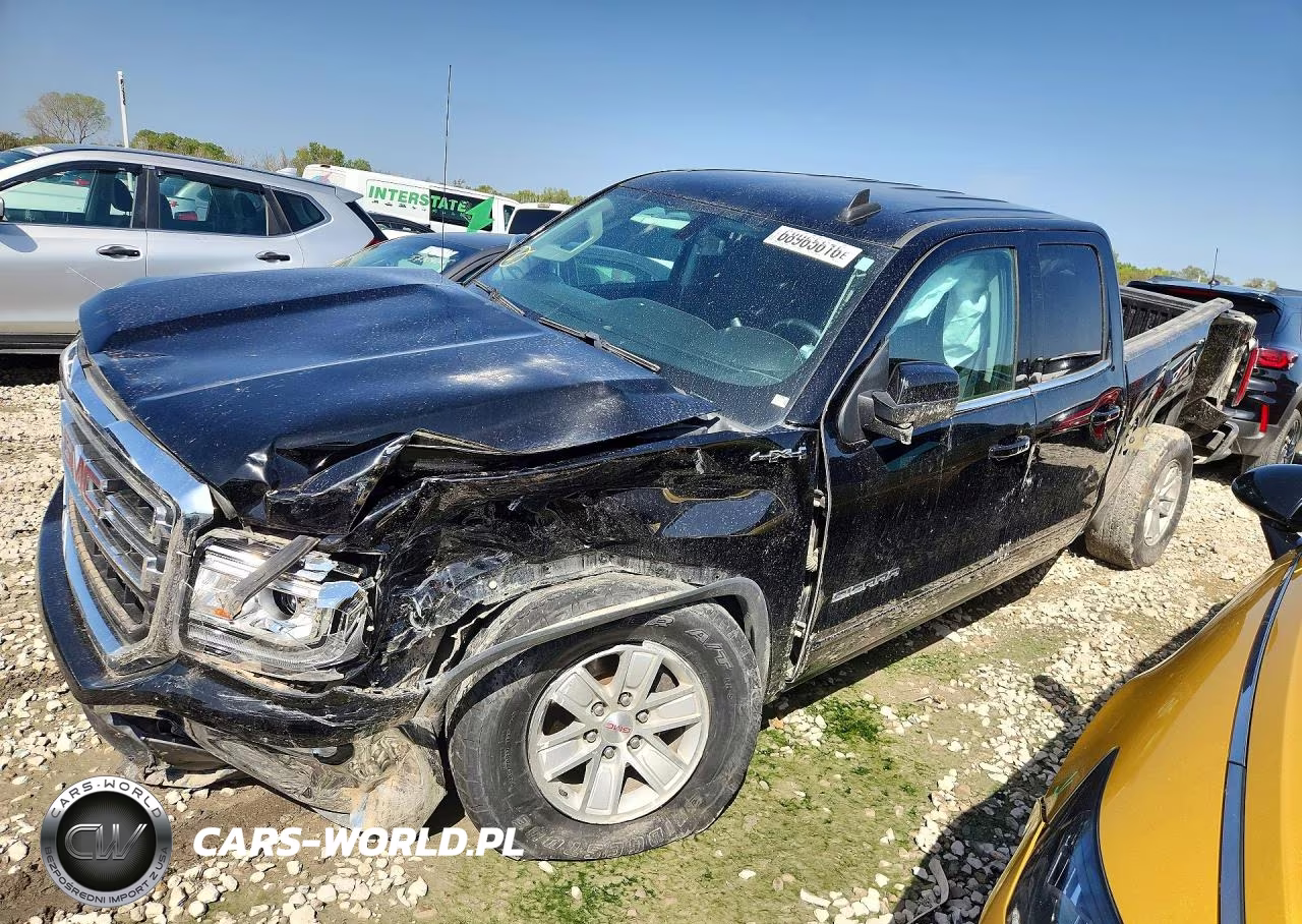 2018 GMC Sierra K1500 Sle VIN:1GTV2MEC9JZ255432 - 1