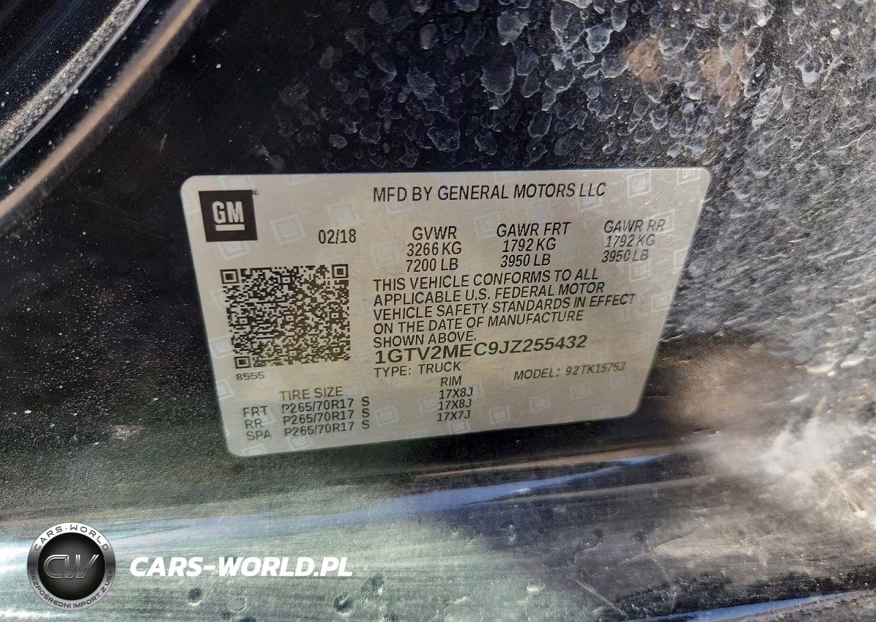 2018 GMC Sierra K1500 Sle VIN:1GTV2MEC9JZ255432 - 12