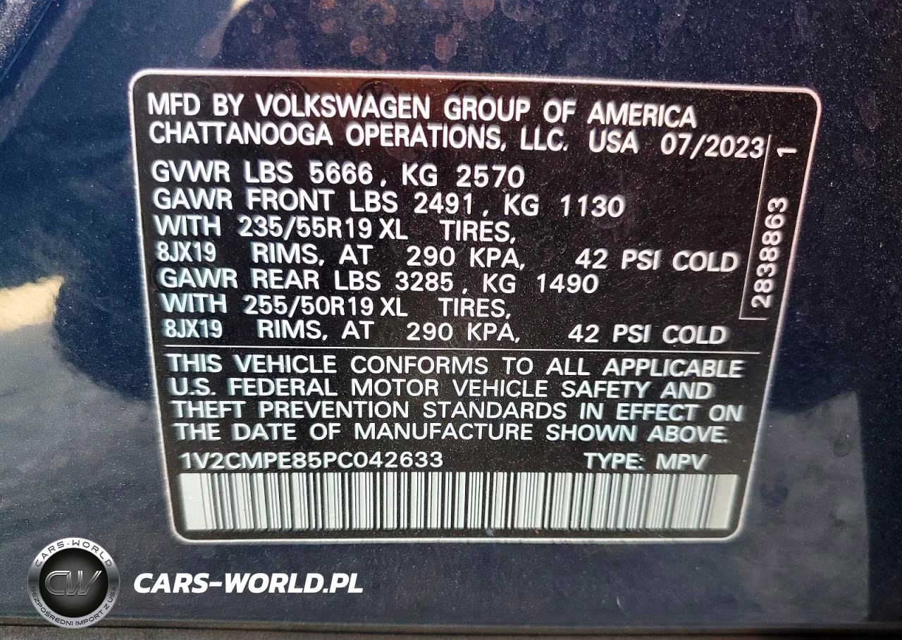 2023 Volkswagen Id.4 Pro VIN:1V2CMPE85PC042633 - 13