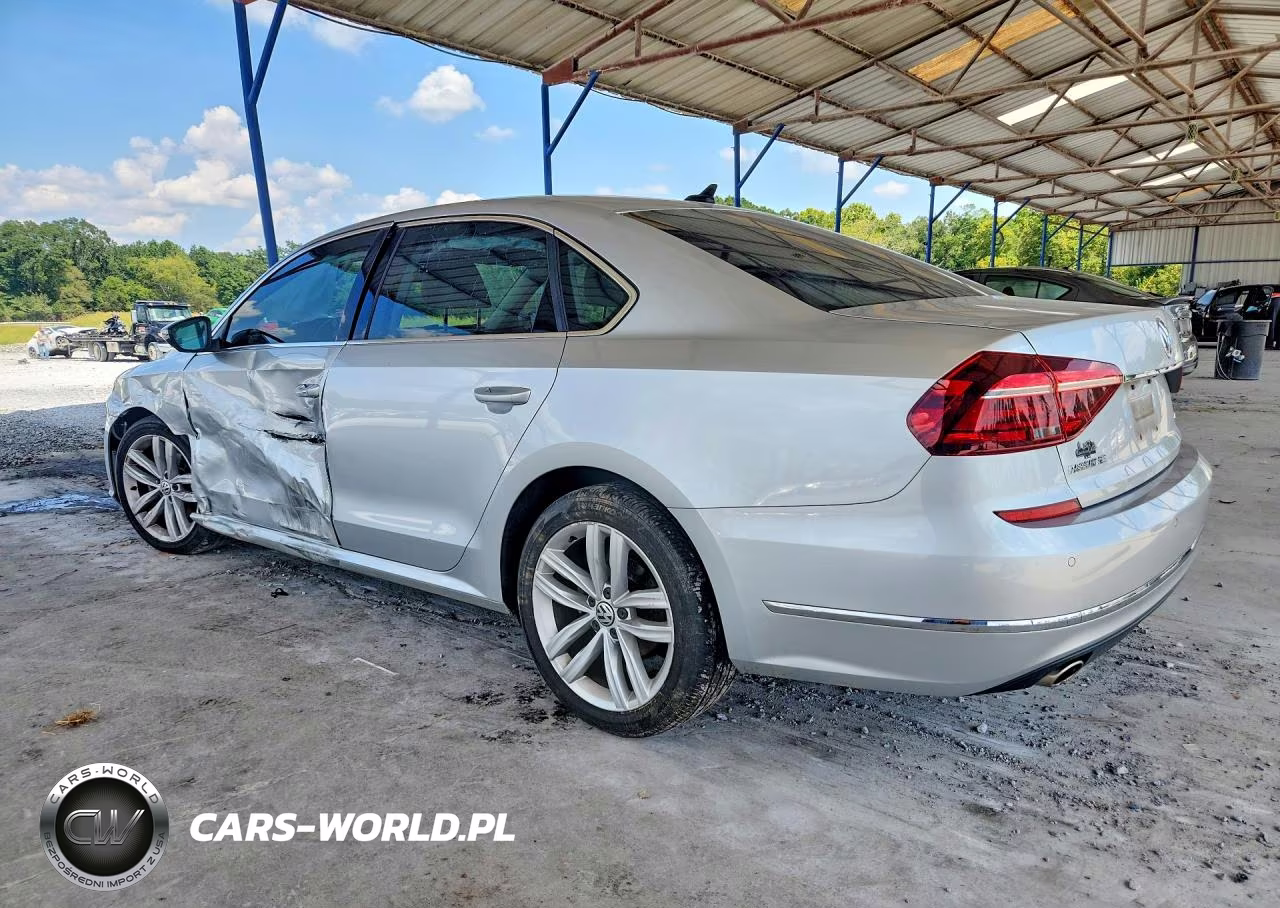 2018 Volkswagen Passat Se VIN:1VWBA7A35JC043740 - 2