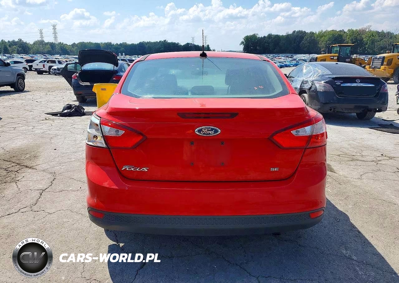 2012 Ford Focus Se VIN:1FAHP3F21CL132914 - 6