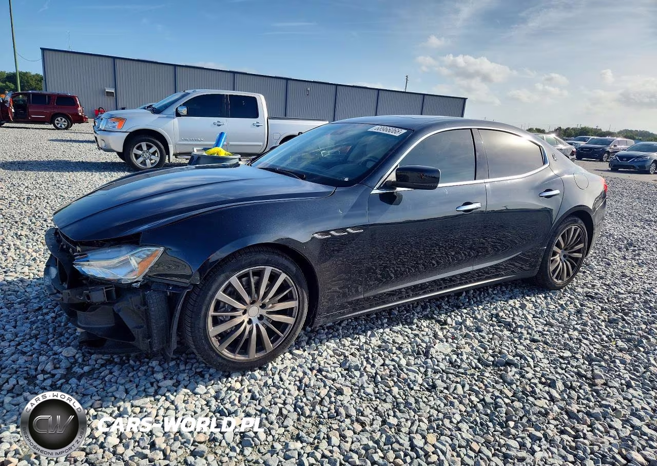 2015 Maserati Ghibli VIN:ZAM57XSA5F1141466 - 1