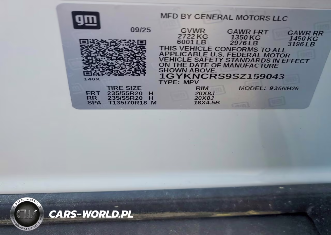 2025 Cadillac Xt5 Premium Luxury VIN:1GYKNCRS9SZ159043 - 13