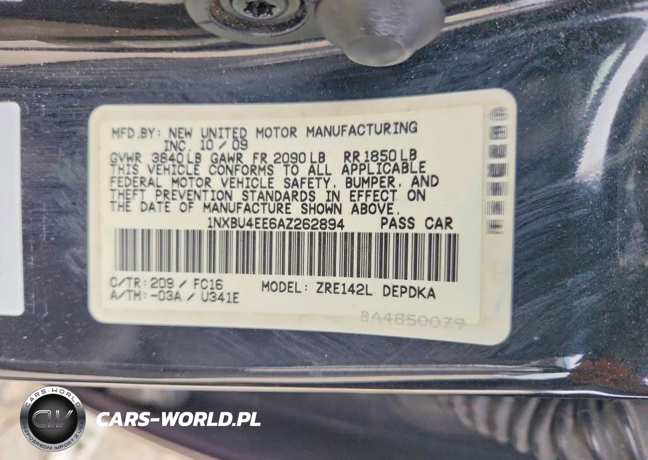 2010 Toyota Corolla Le VIN:1NXBU4EE6AZ262894 - 13