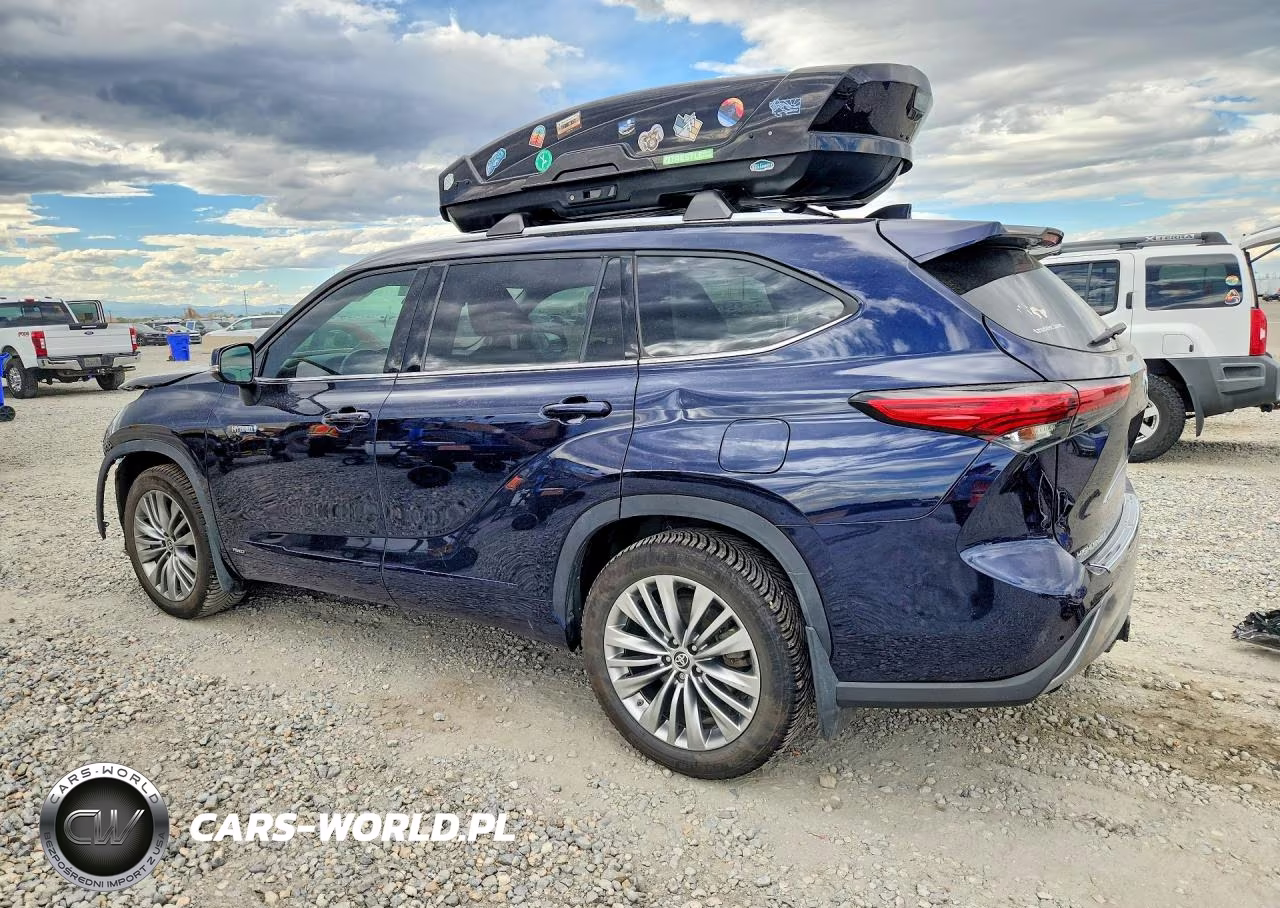 2020 Toyota Highlander Hybrid Platinum VIN:5TDEBRCH9LS012607 - 2