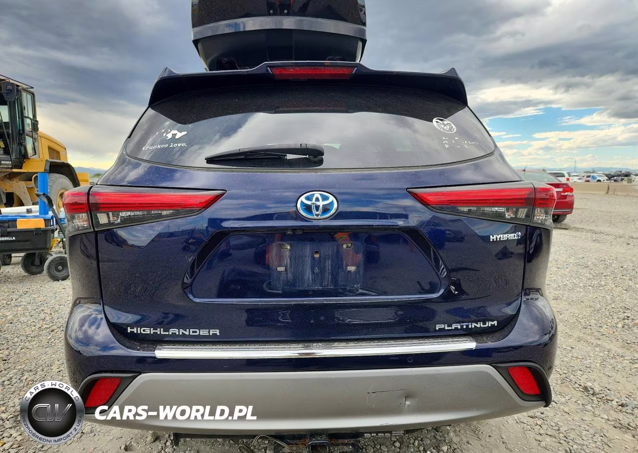 2020 Toyota Highlander Hybrid Platinum VIN:5TDEBRCH9LS012607 - 6