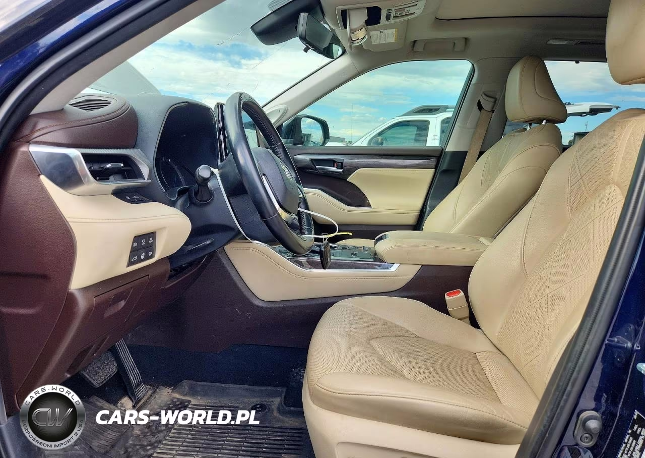2020 Toyota Highlander Hybrid Platinum VIN:5TDEBRCH9LS012607 - 7