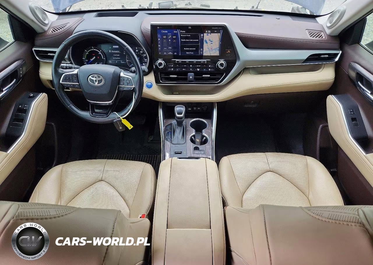 2020 Toyota Highlander Hybrid Platinum VIN:5TDEBRCH9LS012607 - 8