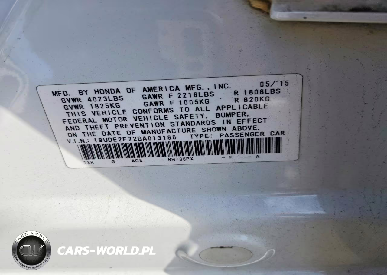 2016 Acura Ilx Premium VIN:19UDE2F72GA013180 - 13