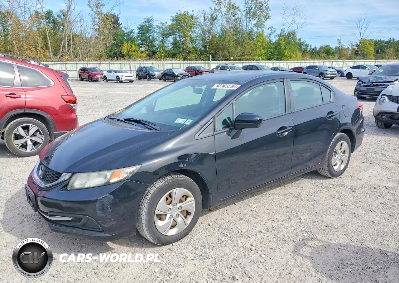 2015 Honda Civic Lx VIN:19XFB2F52FE236510 - 1