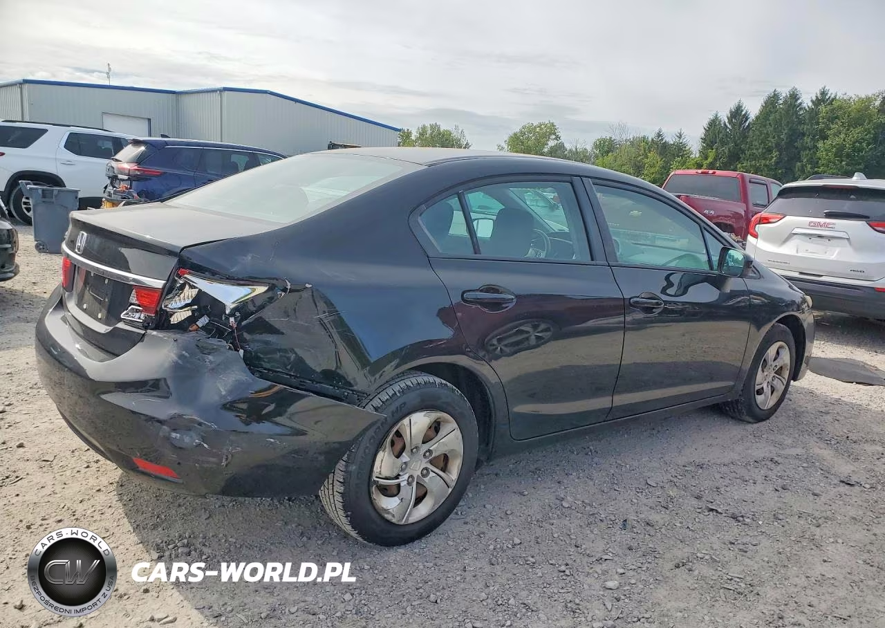 2015 Honda Civic Lx VIN:19XFB2F52FE236510 - 3