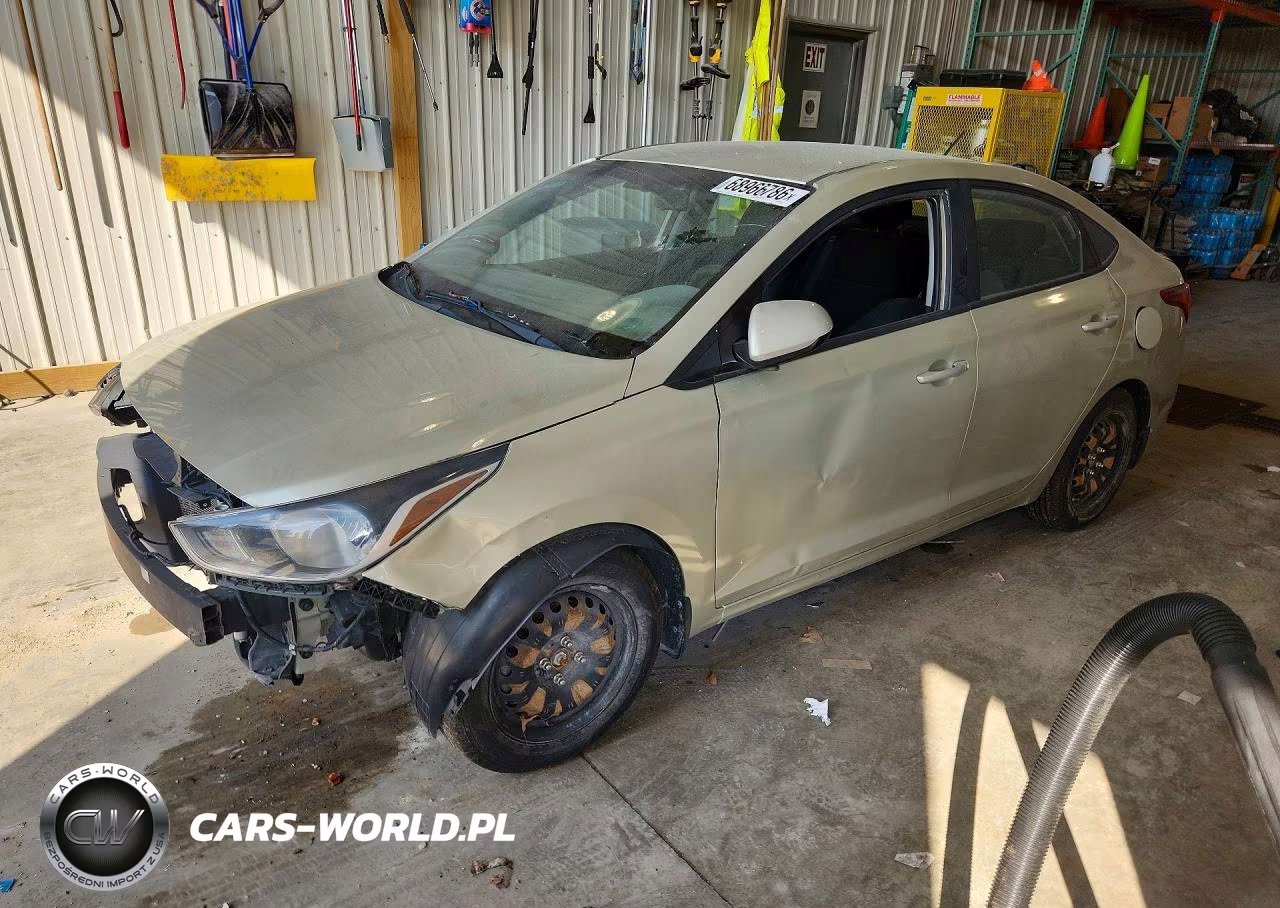 2020 Hyundai Accent Se VIN:3KPC24A63LE099040 - 1