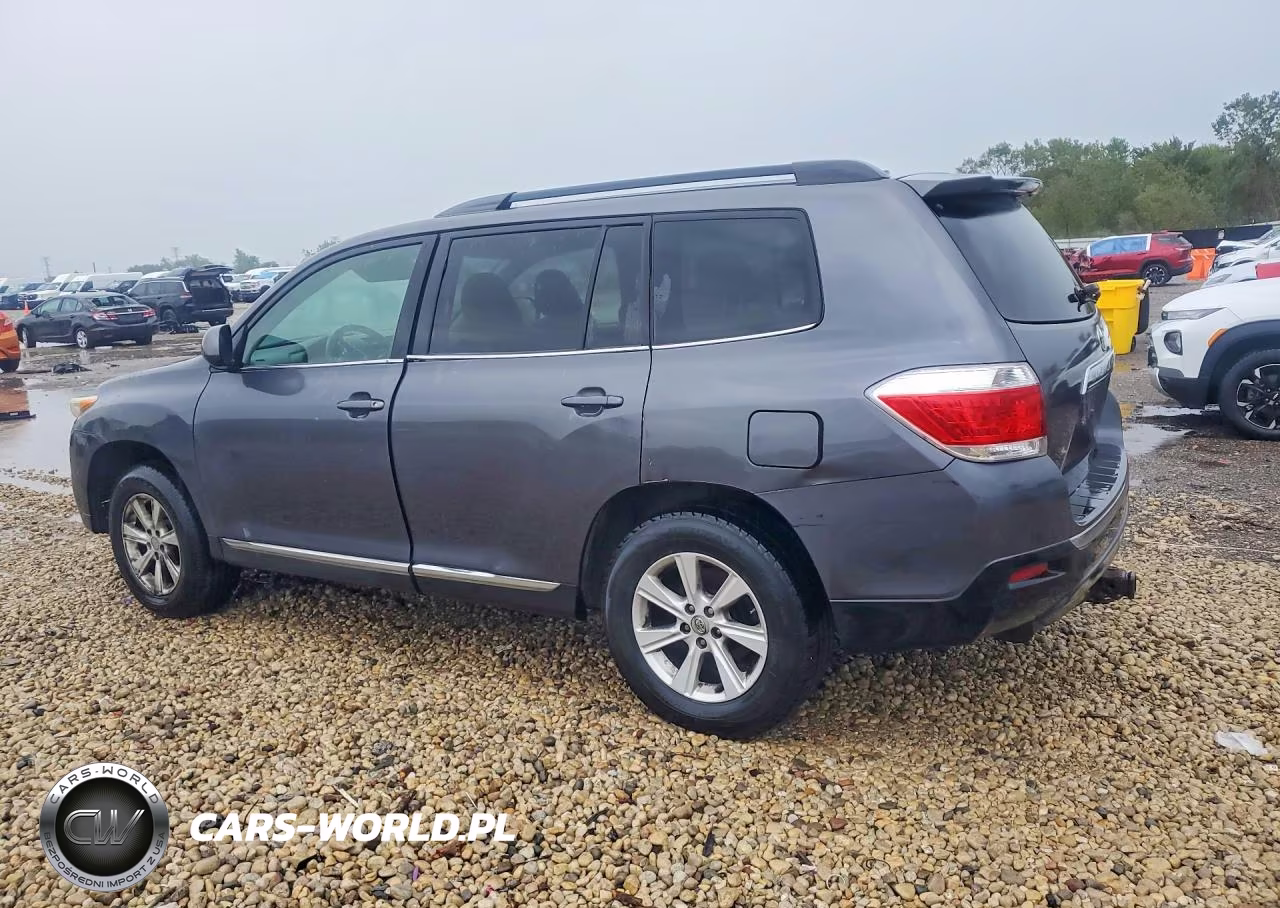 2012 Toyota Highlander Base VIN:5TDBK3EH8CS119550 - 2