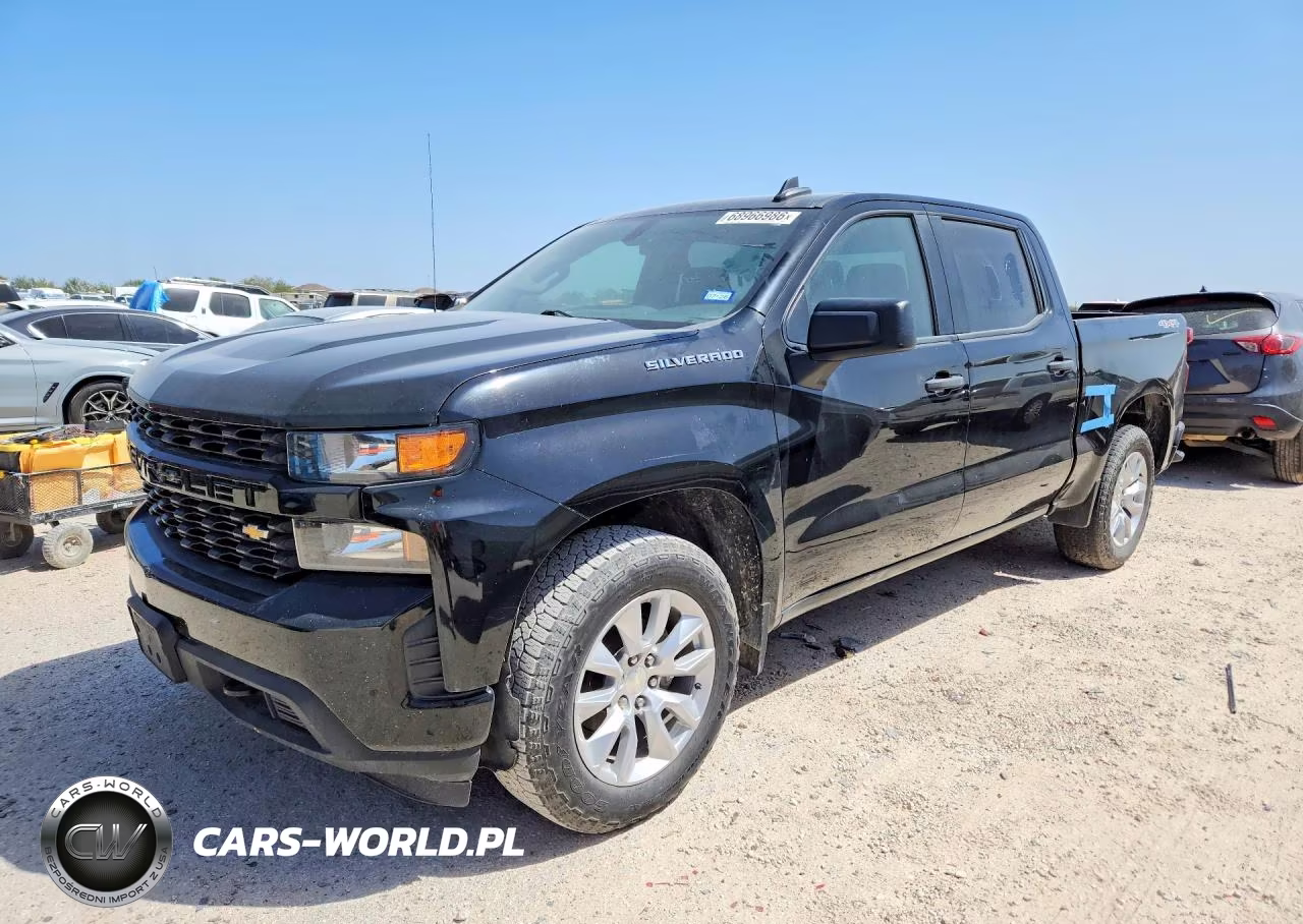 2021 Chevrolet Silverado K1500 Custom VIN:3GCPYBEK0MG430562 - 1