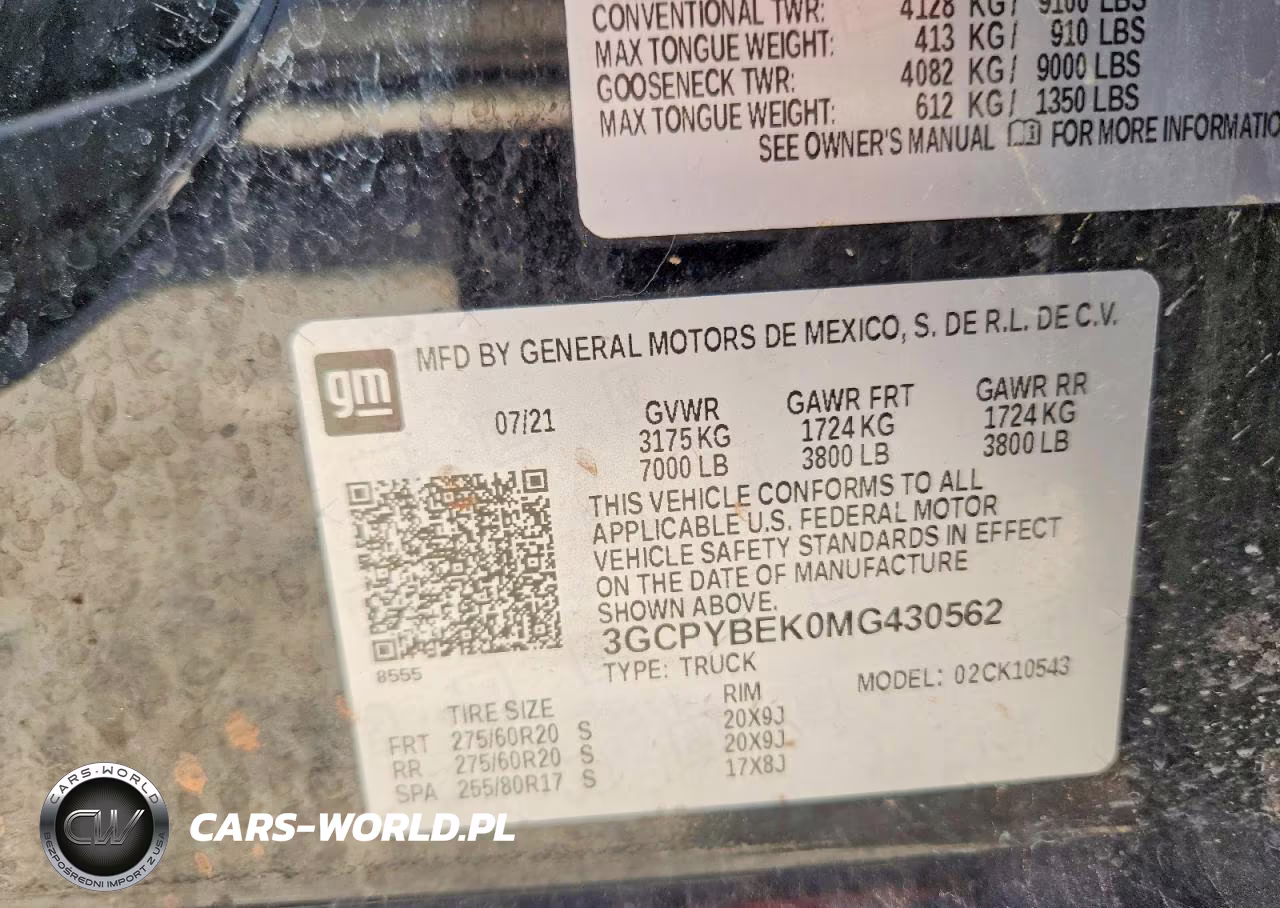 2021 Chevrolet Silverado K1500 Custom VIN:3GCPYBEK0MG430562 - 12