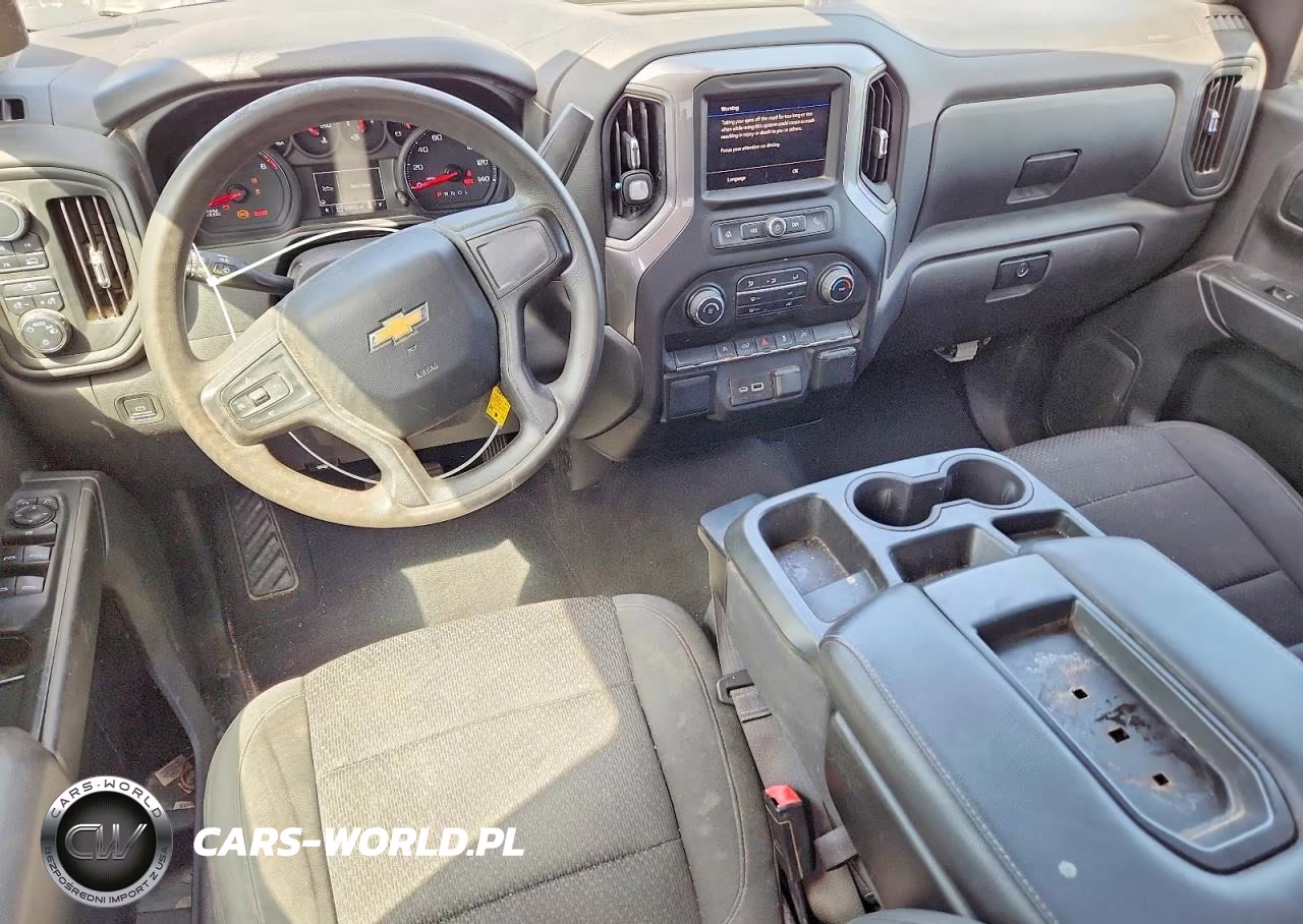 2021 Chevrolet Silverado K1500 Custom VIN:3GCPYBEK0MG430562 - 8