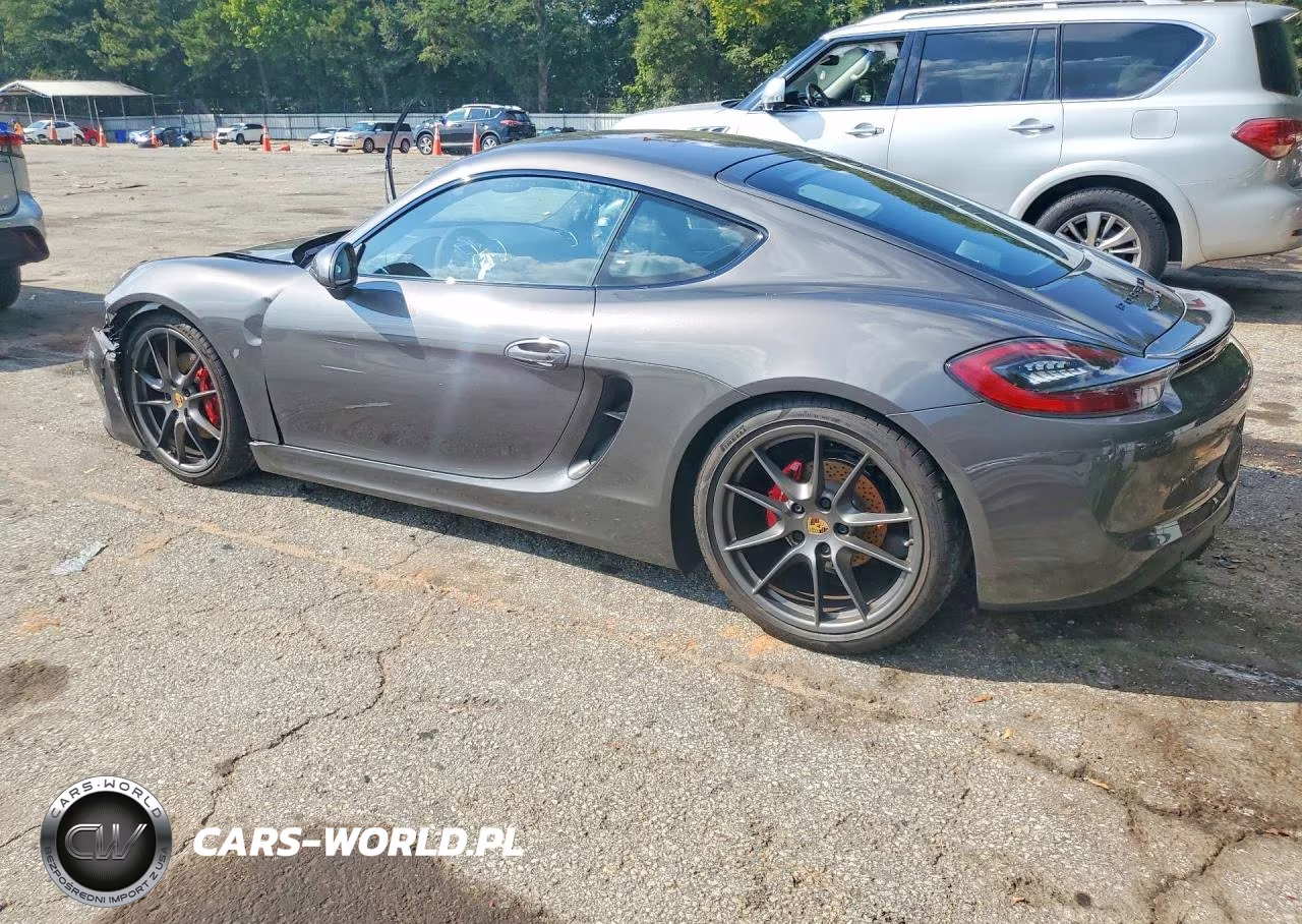 2015 Porsche Cayman S VIN:WP0AB2A82FK182554 - 2