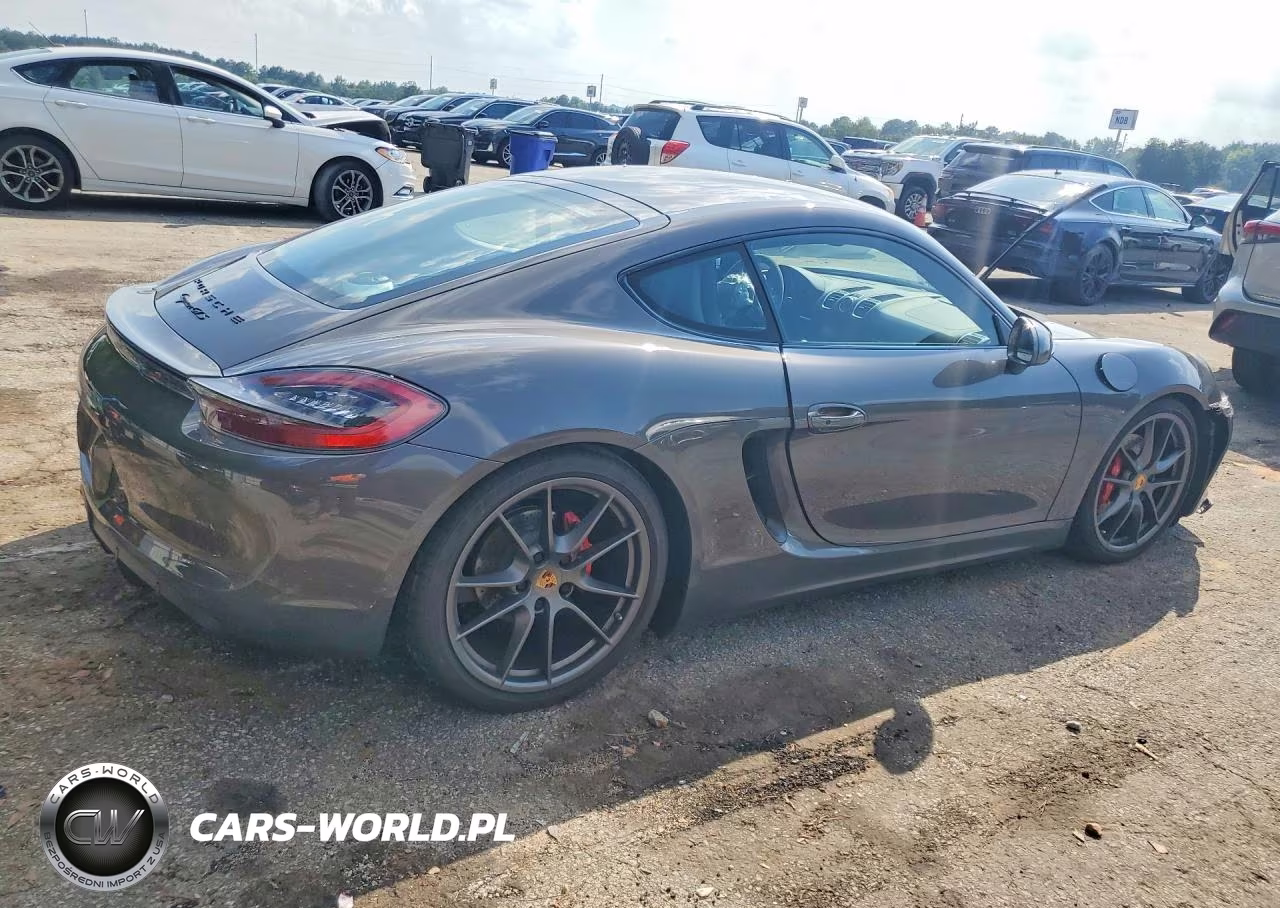 2015 Porsche Cayman S VIN:WP0AB2A82FK182554 - 3