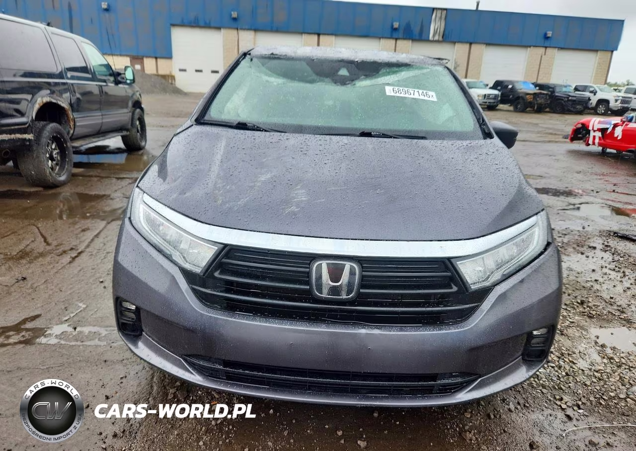 2022 Honda Odyssey Lx VIN:5FNRL6H22NB012778 - 5