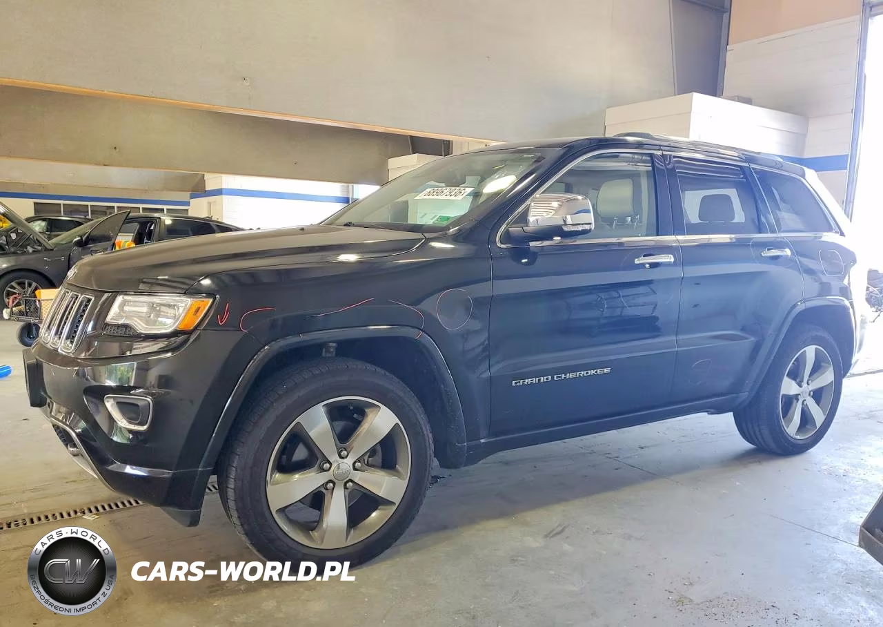 2016 Jeep Grand Cherokee Overland VIN:1C4RJFCG9GC325593 - 1