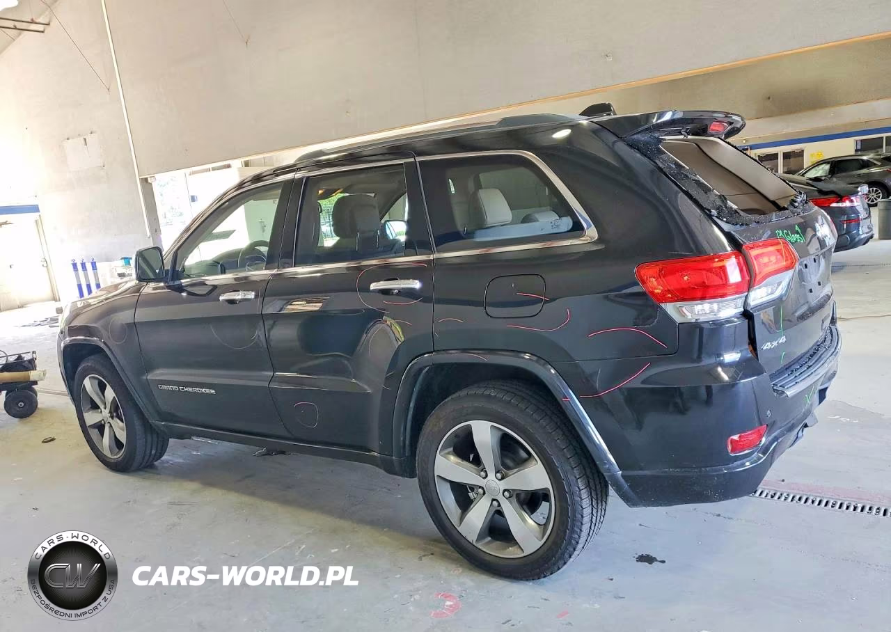 2016 Jeep Grand Cherokee Overland VIN:1C4RJFCG9GC325593 - 2