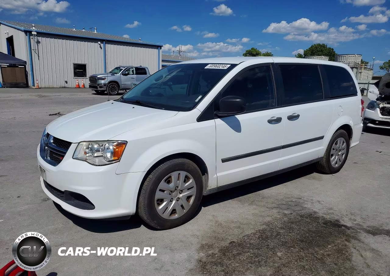 2016 Dodge Grand Caravan Se VIN:2C4RDGBG7GR227314 - 1