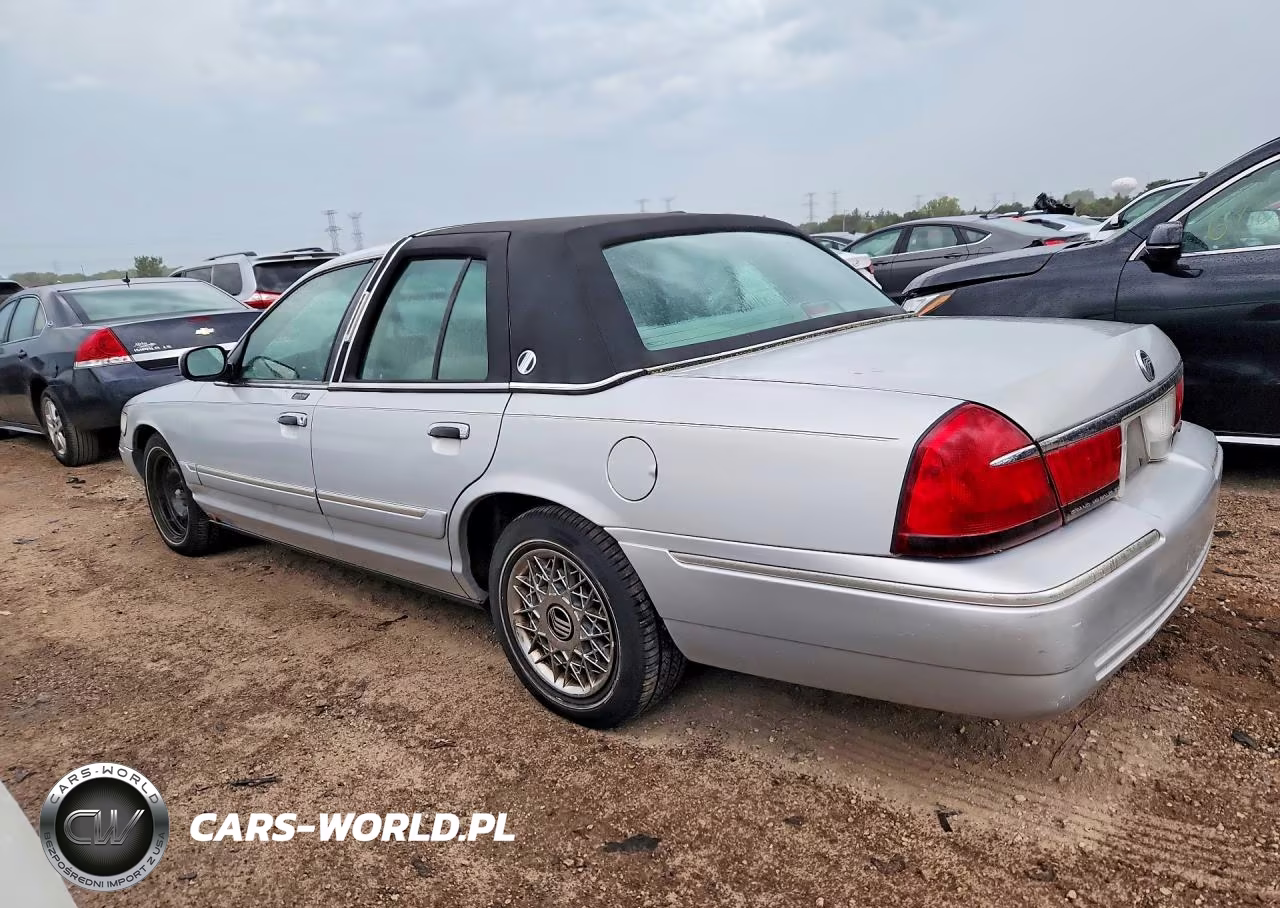 1999 Mercury Grand Marquis Gs VIN:2MEFM74W3XX718917 - 2