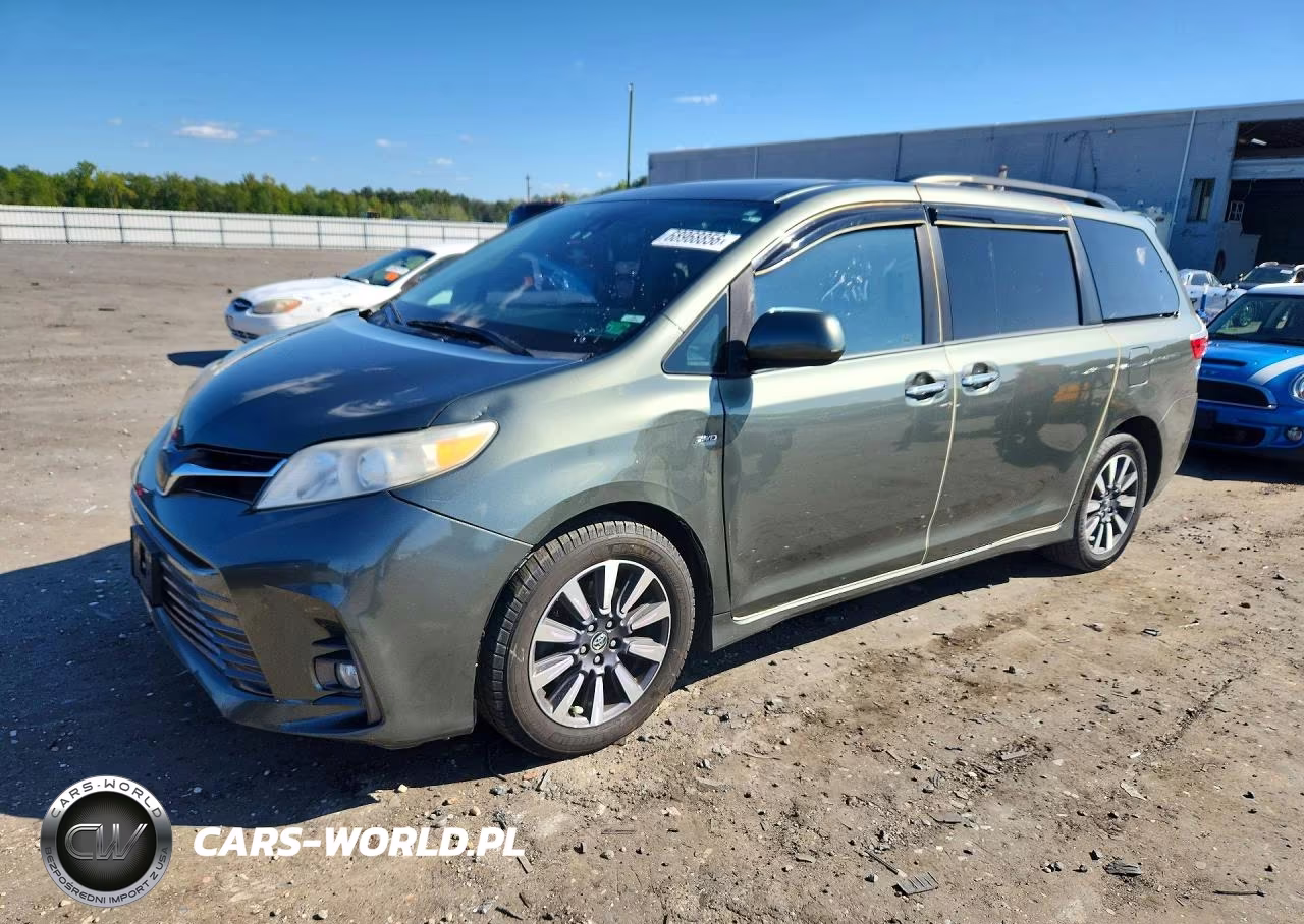 2018 Toyota Sienna Xle 7-Passenger VIN:5TDDZ3DC8JS200491 - 1