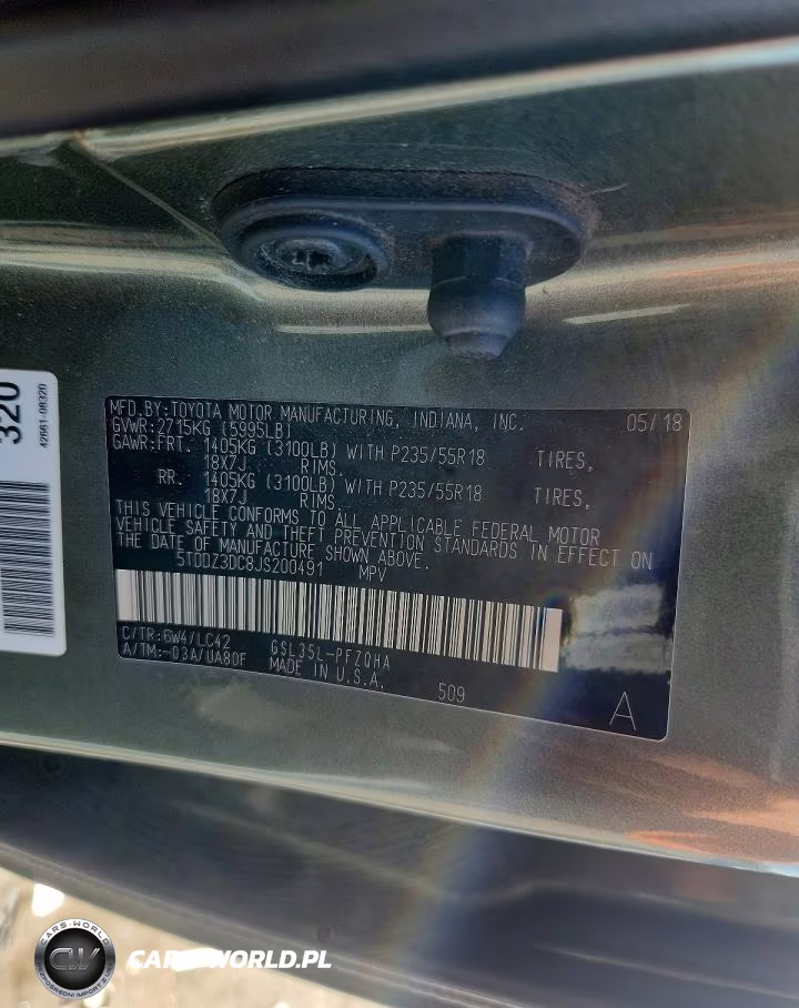 2018 Toyota Sienna Xle 7-Passenger VIN:5TDDZ3DC8JS200491 - 13