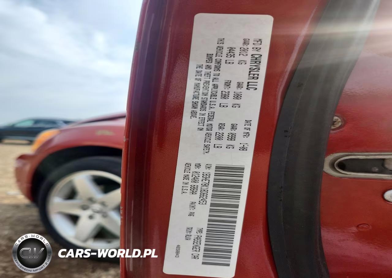 2008 Dodge Caliber R-T VIN:1B3HE78K18D662453 - 12