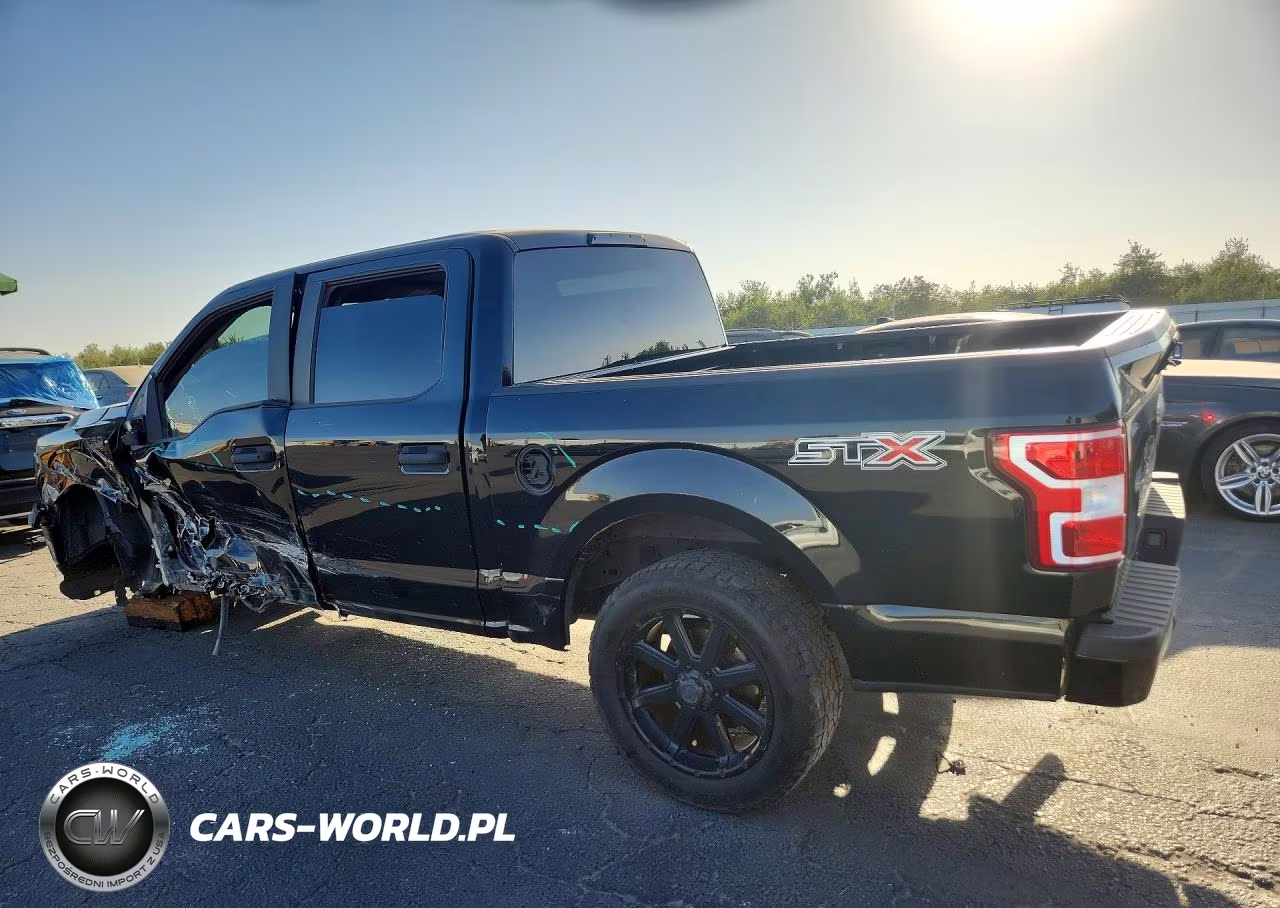 2018 Ford F150 Supercrew VIN:1FTEW1C51JKF94444 - 2