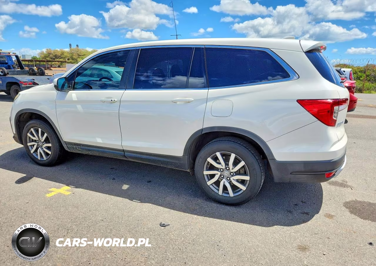 2019 Honda Pilot Ex VIN:5FNYF5H36KB002756 - 2
