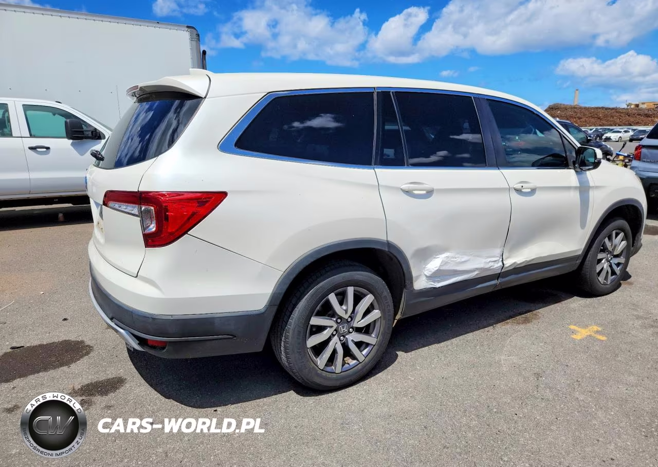 2019 Honda Pilot Ex VIN:5FNYF5H36KB002756 - 3