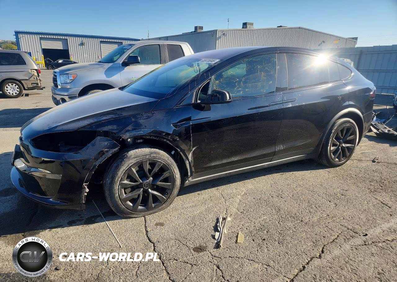 2022 Tesla Model X VIN:7SAXCAE54NF349786 - 1