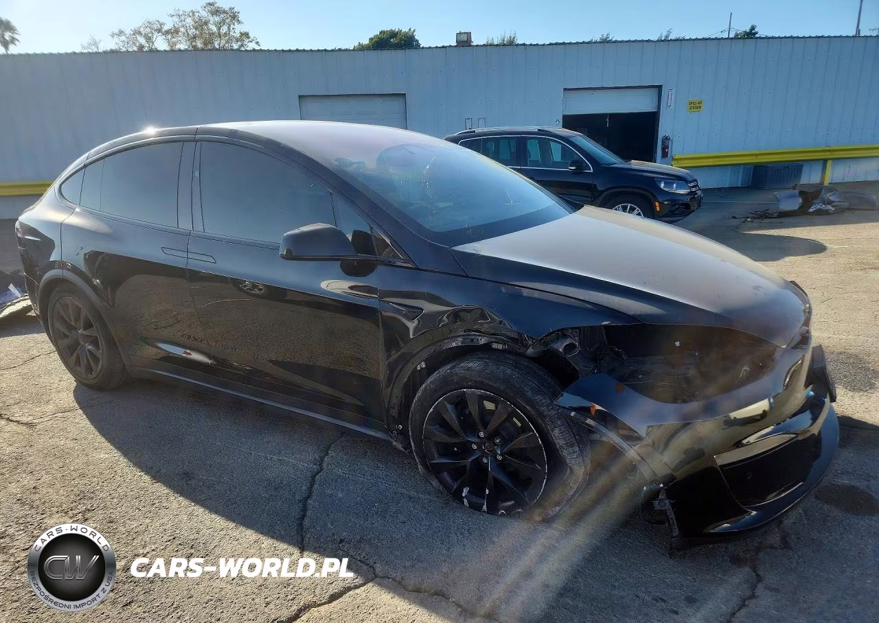 2022 Tesla Model X VIN:7SAXCAE54NF349786 - 4