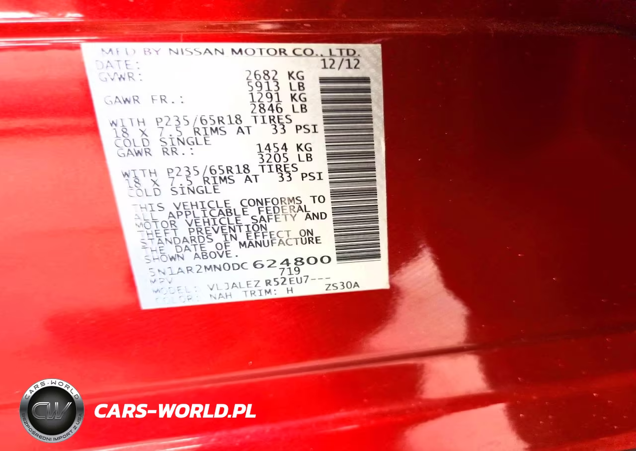 2013 Nissan Pathfinder S VIN:5N1AR2MN0DC624800 - 13