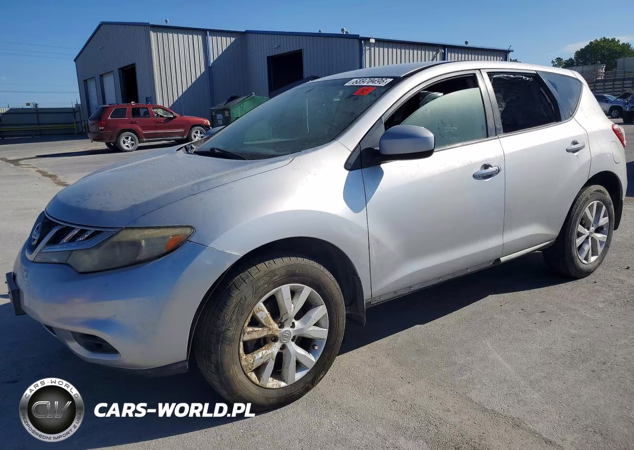 2012 Nissan Murano S VIN:JN8AZ1MU6CW121151 - 1