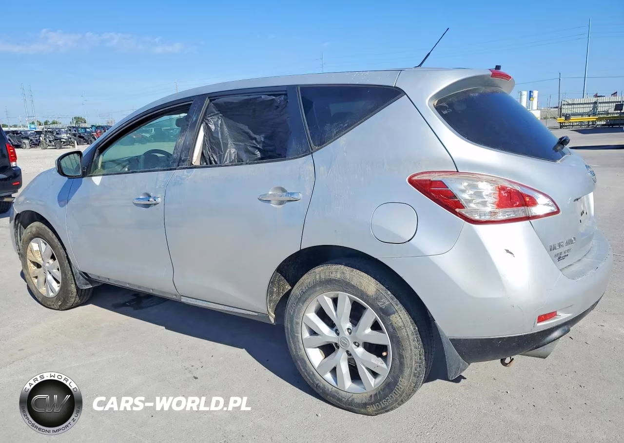 2012 Nissan Murano S VIN:JN8AZ1MU6CW121151 - 2