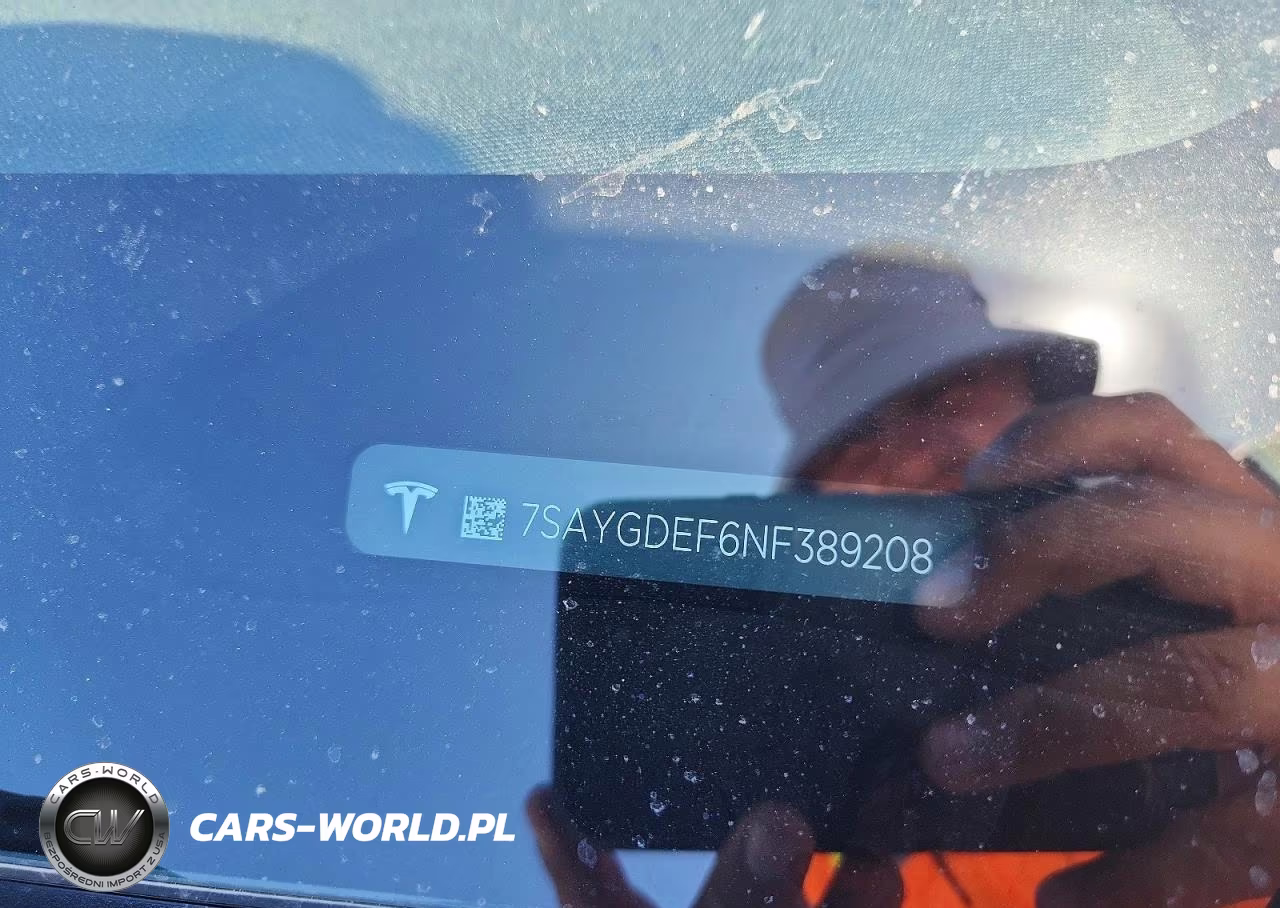 2022 Tesla Model Y VIN:7SAYGDEF6NF389208 - 12