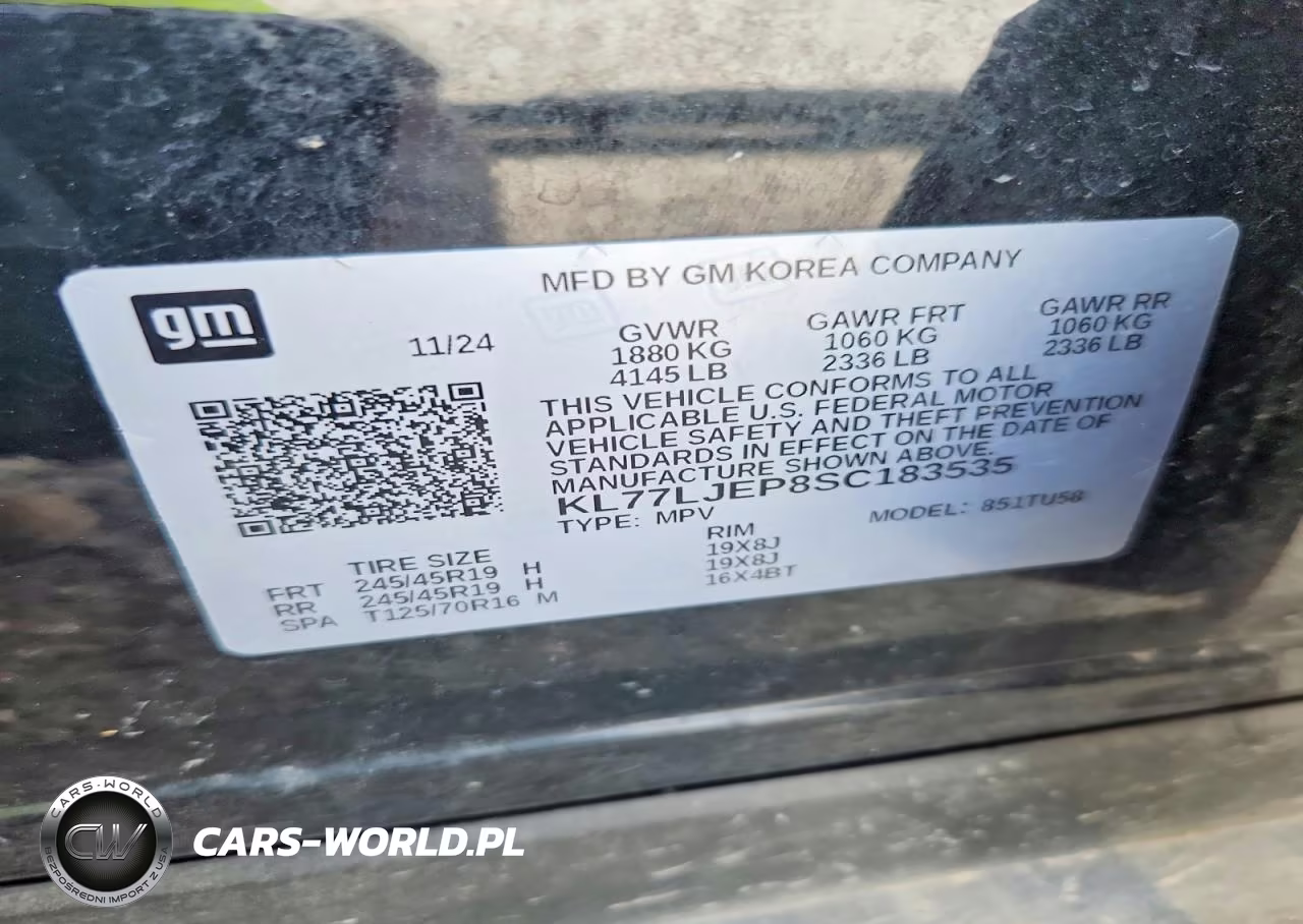 2025 Chevrolet Trax 2Rs VIN:KL77LJEP8SC183535 - 13