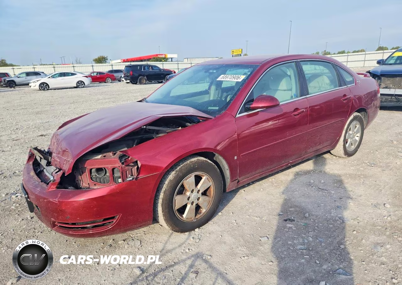 2008 Chevrolet Impala Lt VIN:2G1WT58K589181207 - 1
