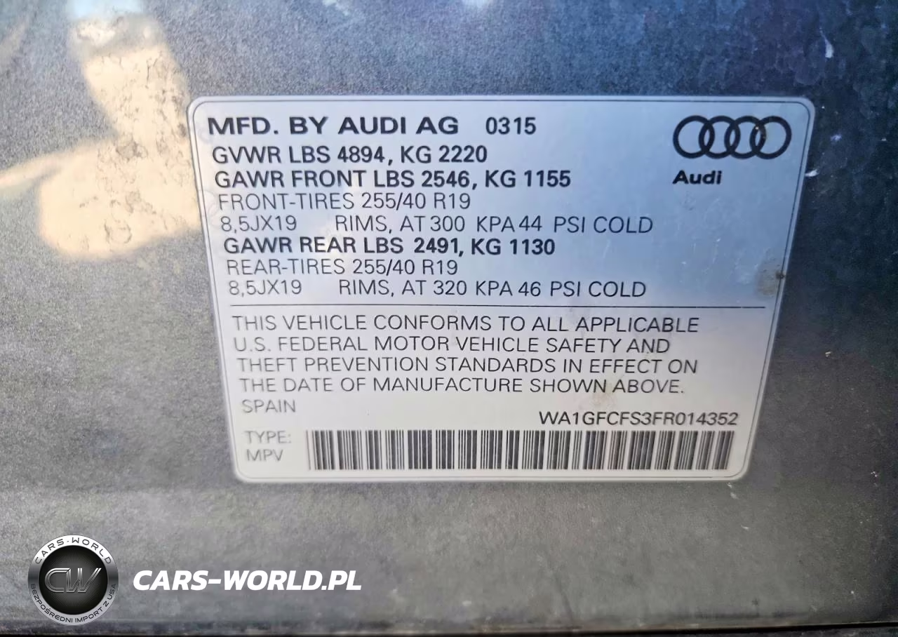 2015 Audi Q3 Prestige VIN:WA1GFCFS3FR014352 - 12