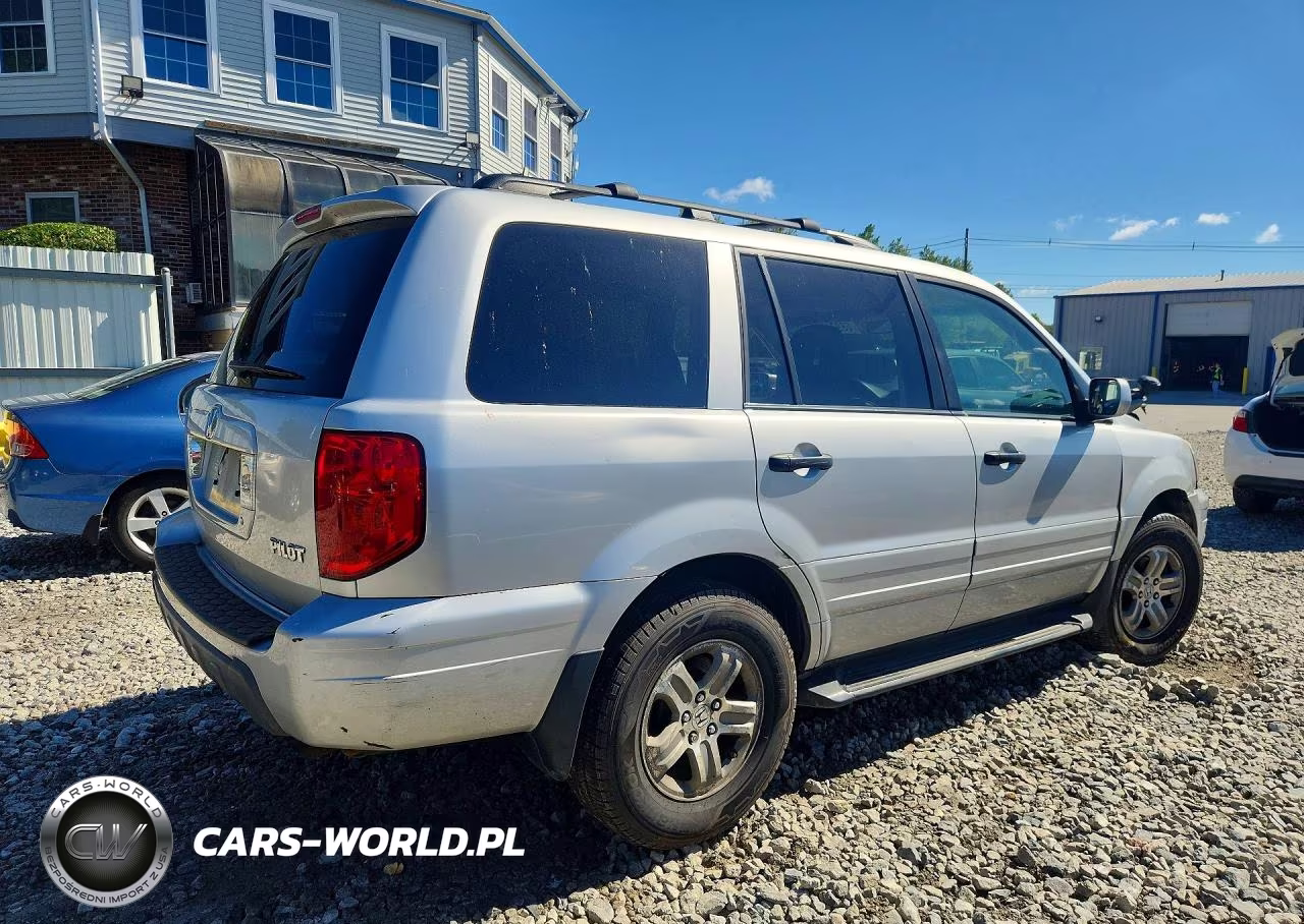 2005 Honda Pilot Exl VIN:5FNYF18595B037256 - 3
