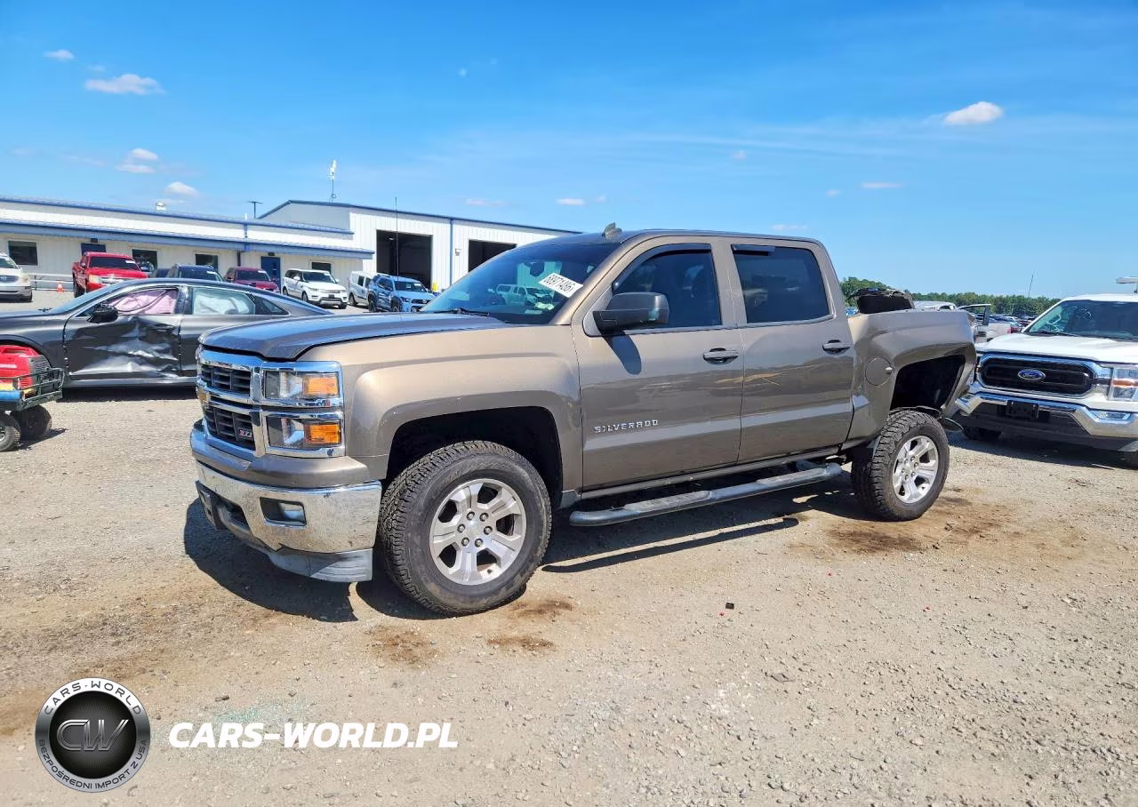 2014 Chevrolet Silverado K1500 Lt VIN:3GCUKREC8EG216135 - 1